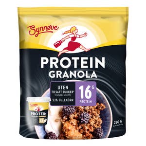 Synnøve Finden Proteingranola Uten tilsatt sukker