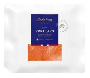 Gode Hav Røkt laks Skivet