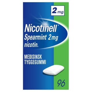 Nicotinell Spearmint 2 mg nikotin Tyggegummi