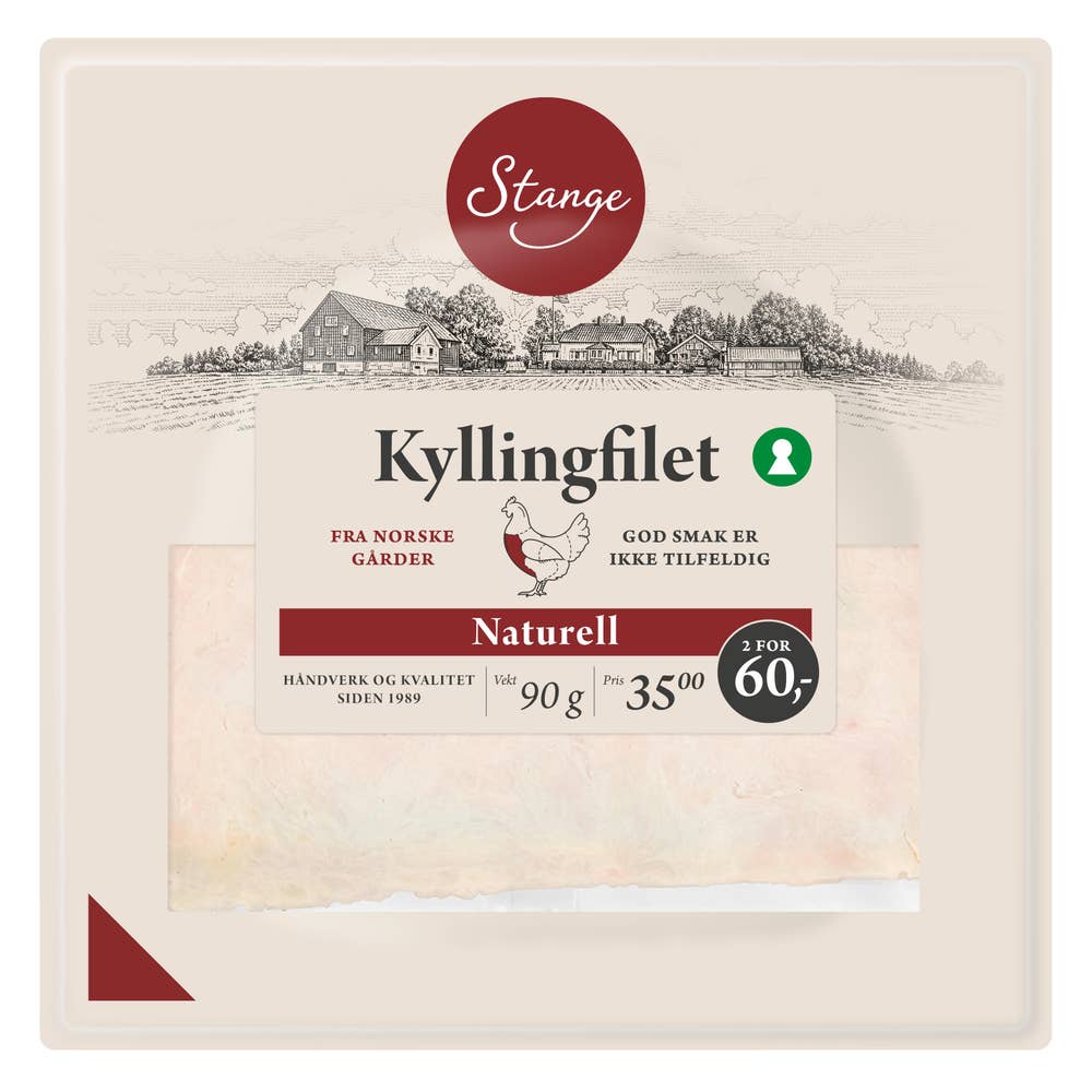 Stange Kyllingfilet pålegg Naturell