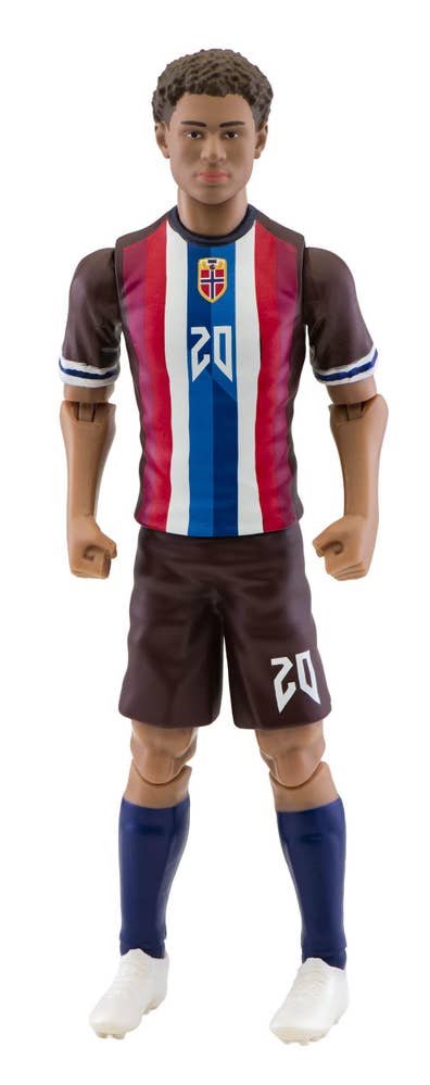 Magic Store Fotballfigur Nusa i landlags-drakt Høyde 20 cm