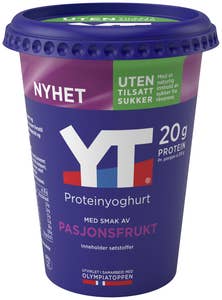 TINE YT proteinyoghurt Pasjonsfrukt