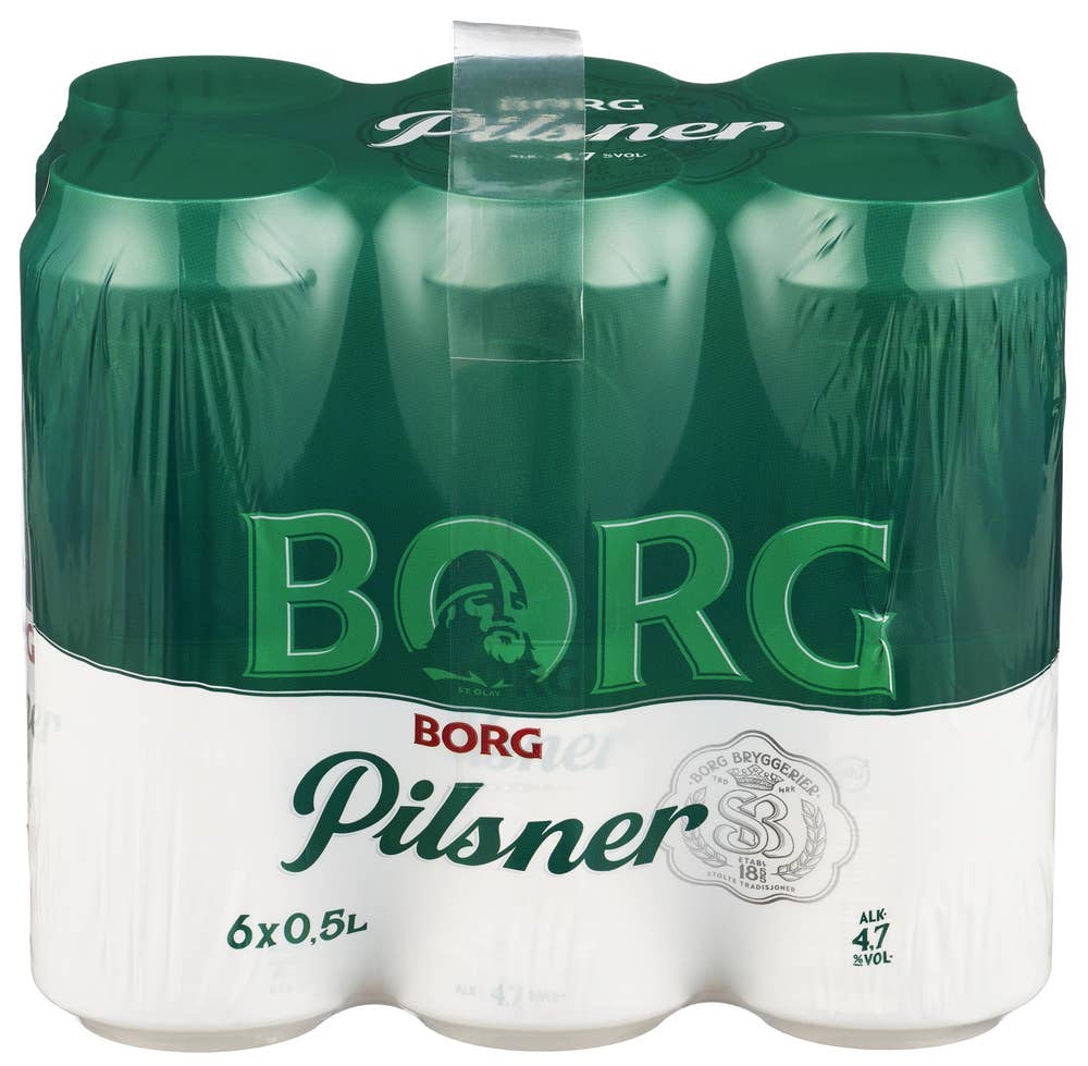 Hansa Borg Borg Pilsner 6 x 0,5L