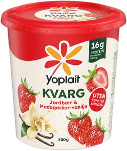 Yoplait KVARG Jordbær og Madagaskar-vanilje