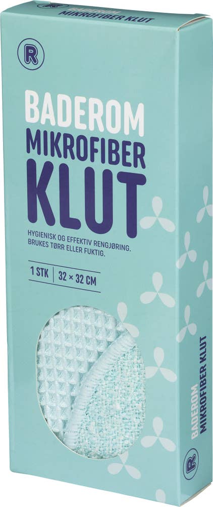 R Mikrofiberklut Baderom