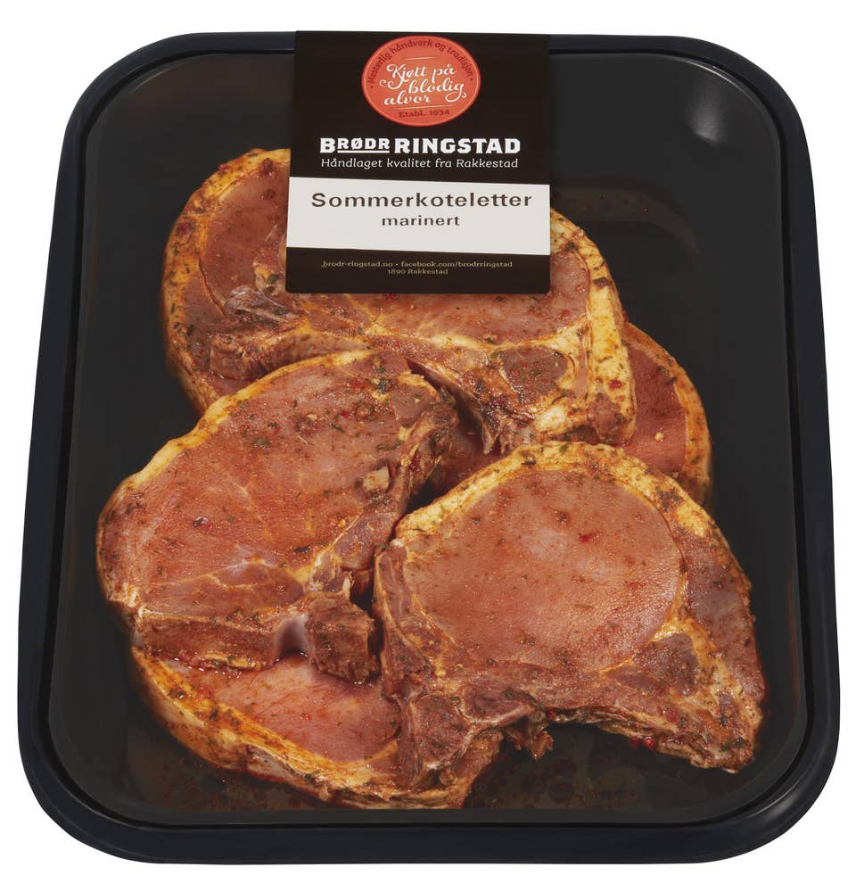 Brødr Ringstad Marinerte sommerkoteletter