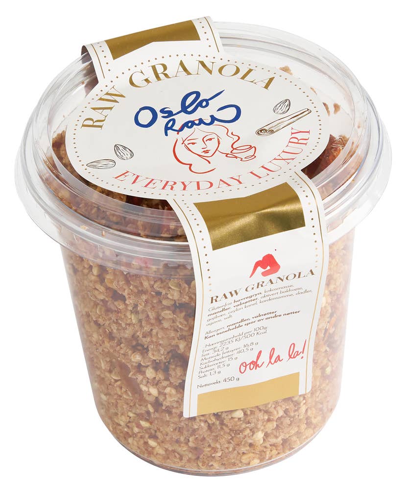Oslo Raw Håndlaget Granola
