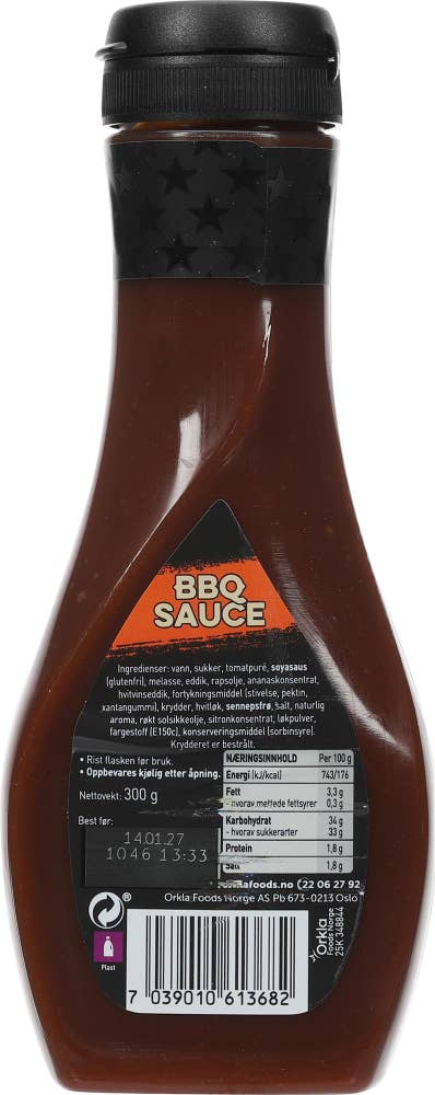 Idun American classic BBQ sauce
