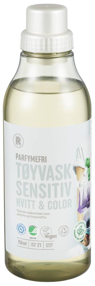 R Tøyvask sensitiv