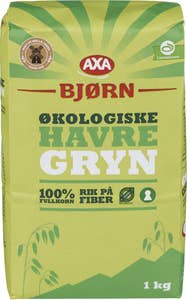 Axa Økologiske havregryn Lettkokte