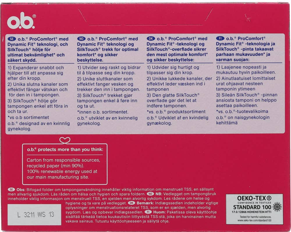 o.b.® ProComfort Super 54stk