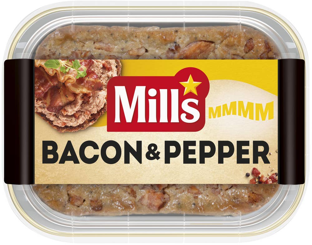 Pepperbaconpostei 185 g