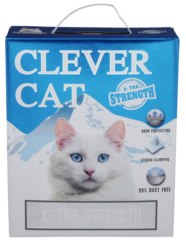 Clever Cat Kattesand X-stra Strength Klumpende