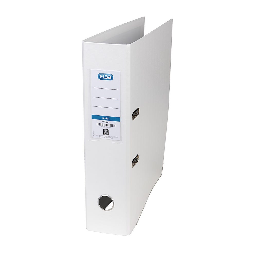 Elba A4-perm Hvit