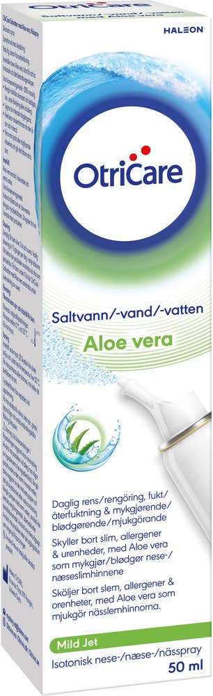 Otricare Aloe vera saltvannsspray Fra 2 år