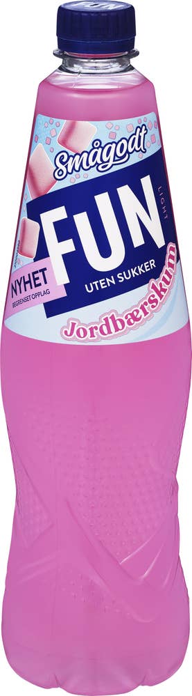 Fun Light Jordbærskum