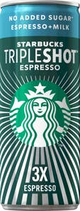 Starbucks Tripleshot 3x espresso Uten tilsatt sukker