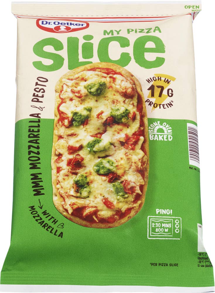 Dr. Oetker My Pizza Slice Mozzarella & Pesto
