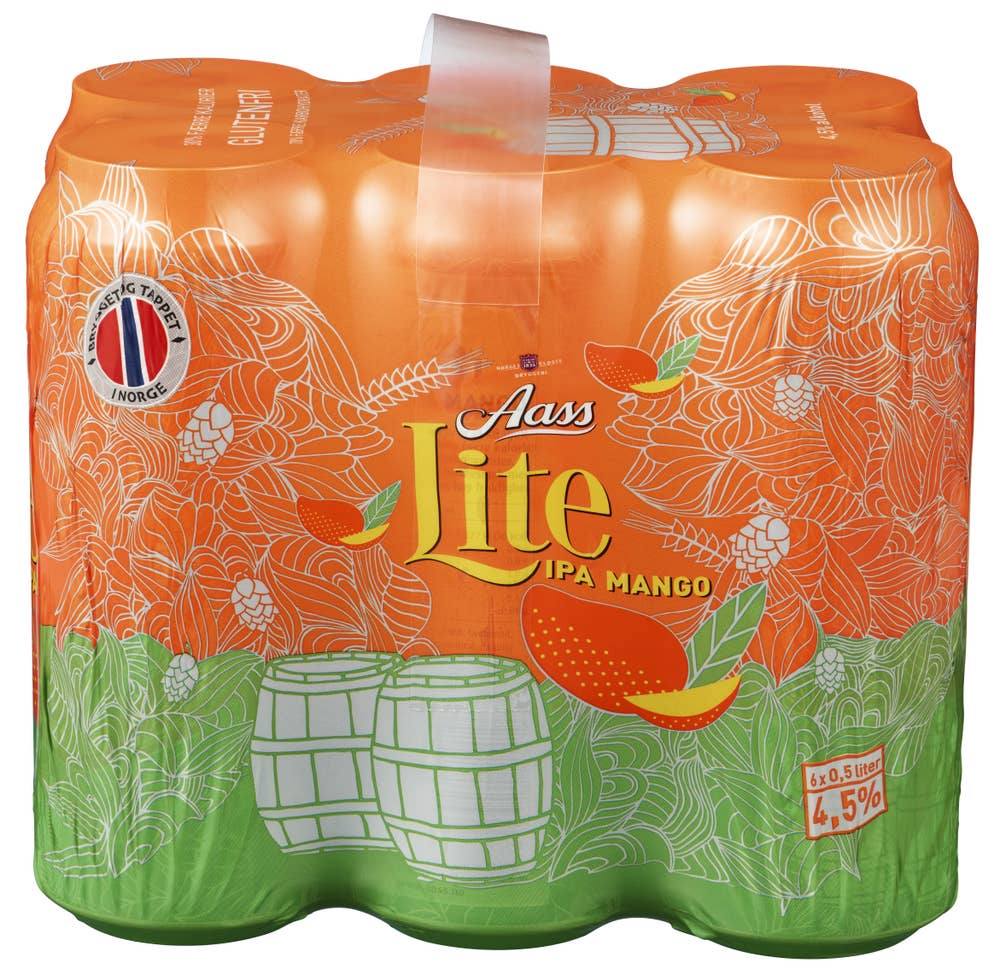 Aass IPA Mango Lite 6 x 0,5l