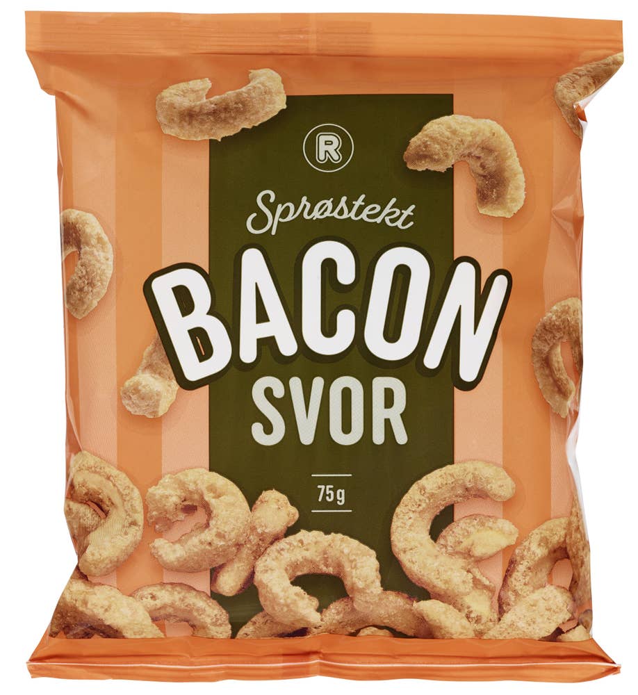 R Sprøstekt baconsvor