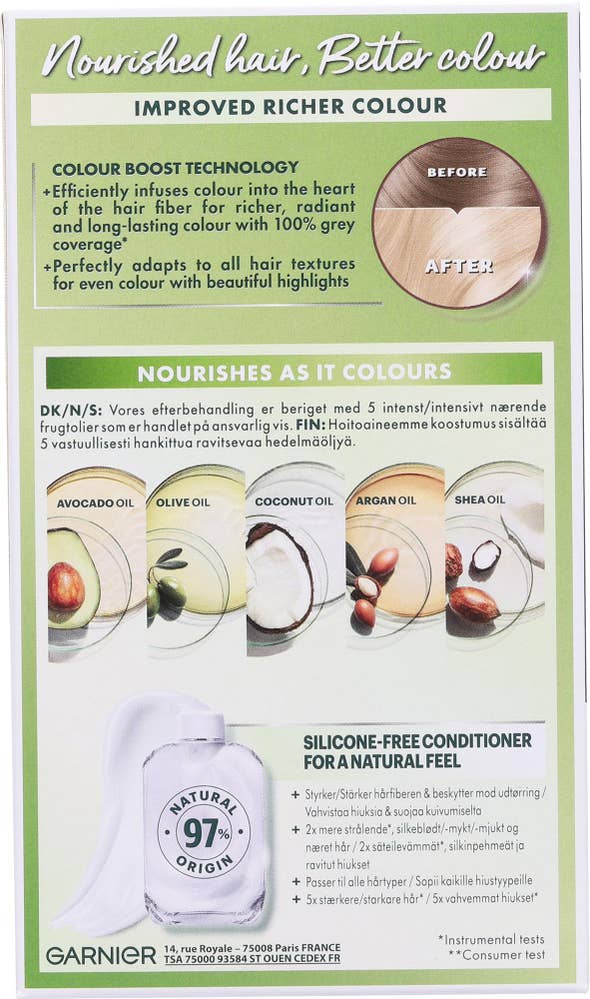 Garnier Nutrisse Extra lys blond 10