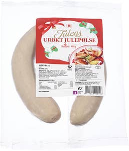 R Urøkt Julepølse Kokt