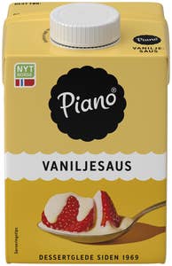 TINE Vaniljesaus Piano
