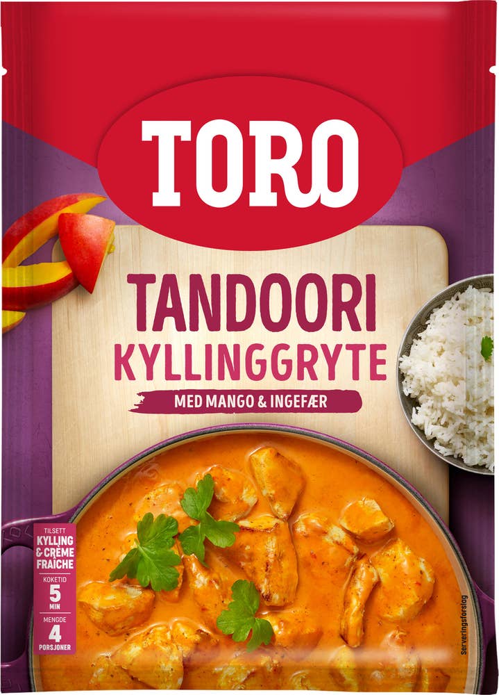 Toro Tandoori kyllinggryte