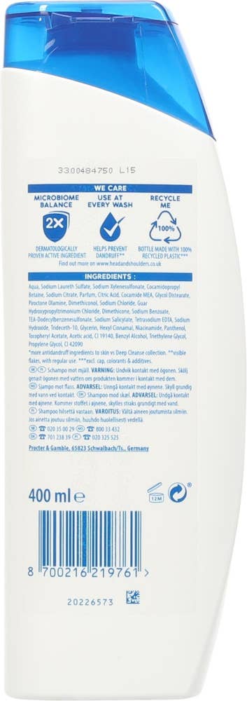 H&S Apple Fresh Shampoo