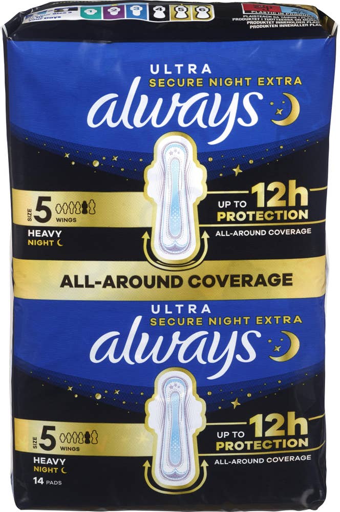 Always Bind Ultra Secure Night Extra Str 5