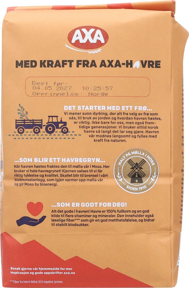 Axa Bjørn Havregryn Store