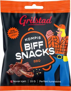 Grilstad Kompis biff snacks BBQ