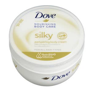 Dove Silky pampering body cream