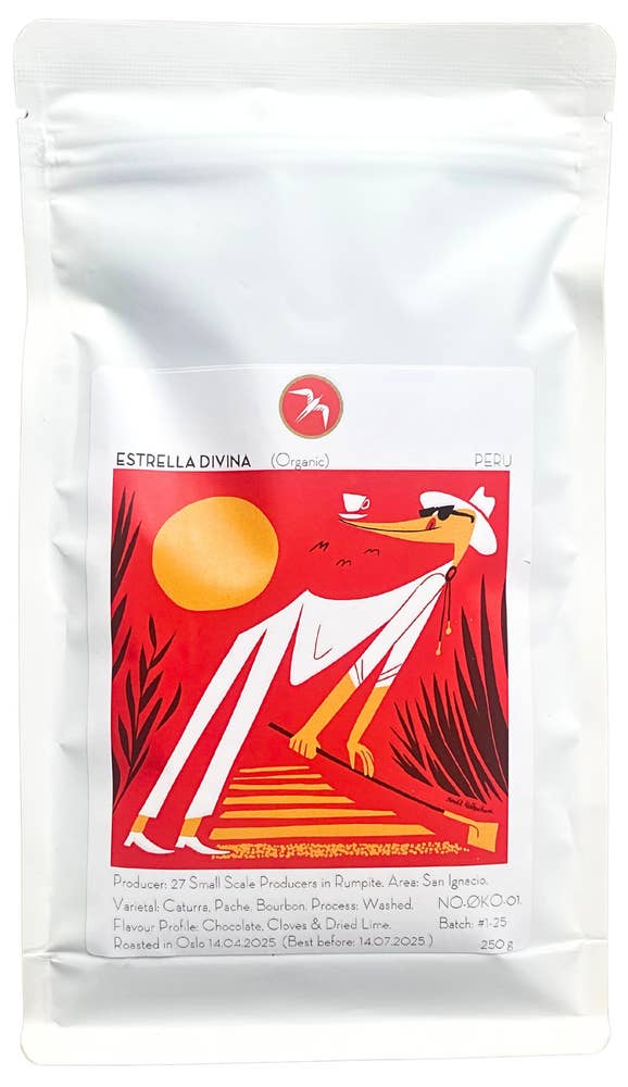 Fuglen Kaffe Økologisk Estrella Divina Hele bønner