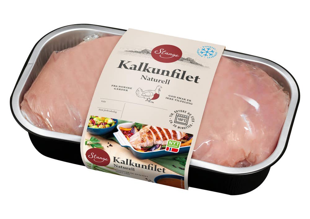 Stange Frossent kalkunfilet i form