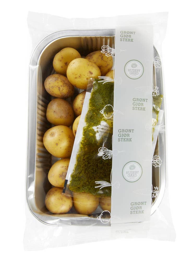 Huseby Gaard Grillklare småpoteter med balsamico vinaigrette