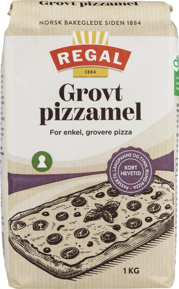 Regal Grovt pizzamel