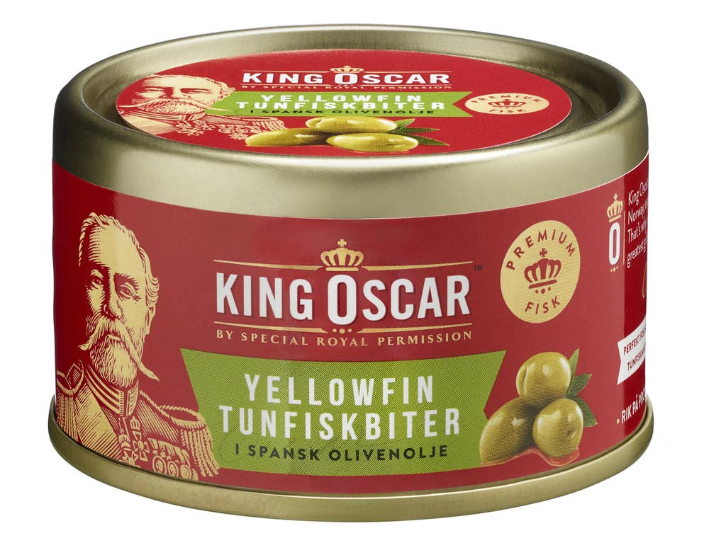 King Oscar Tunfisk i olivenolje