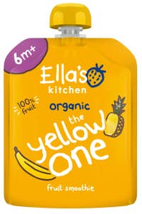 Ellas Smoothie The yellow one Fra 6 mnd