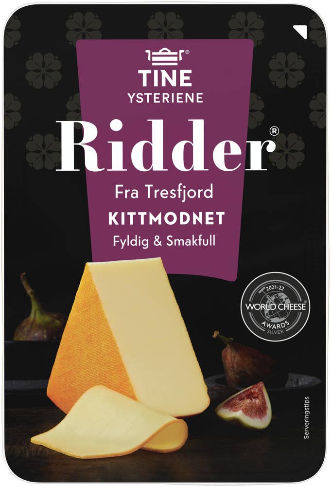 Ridderost Kittmodnet Ost 38%, 285 g