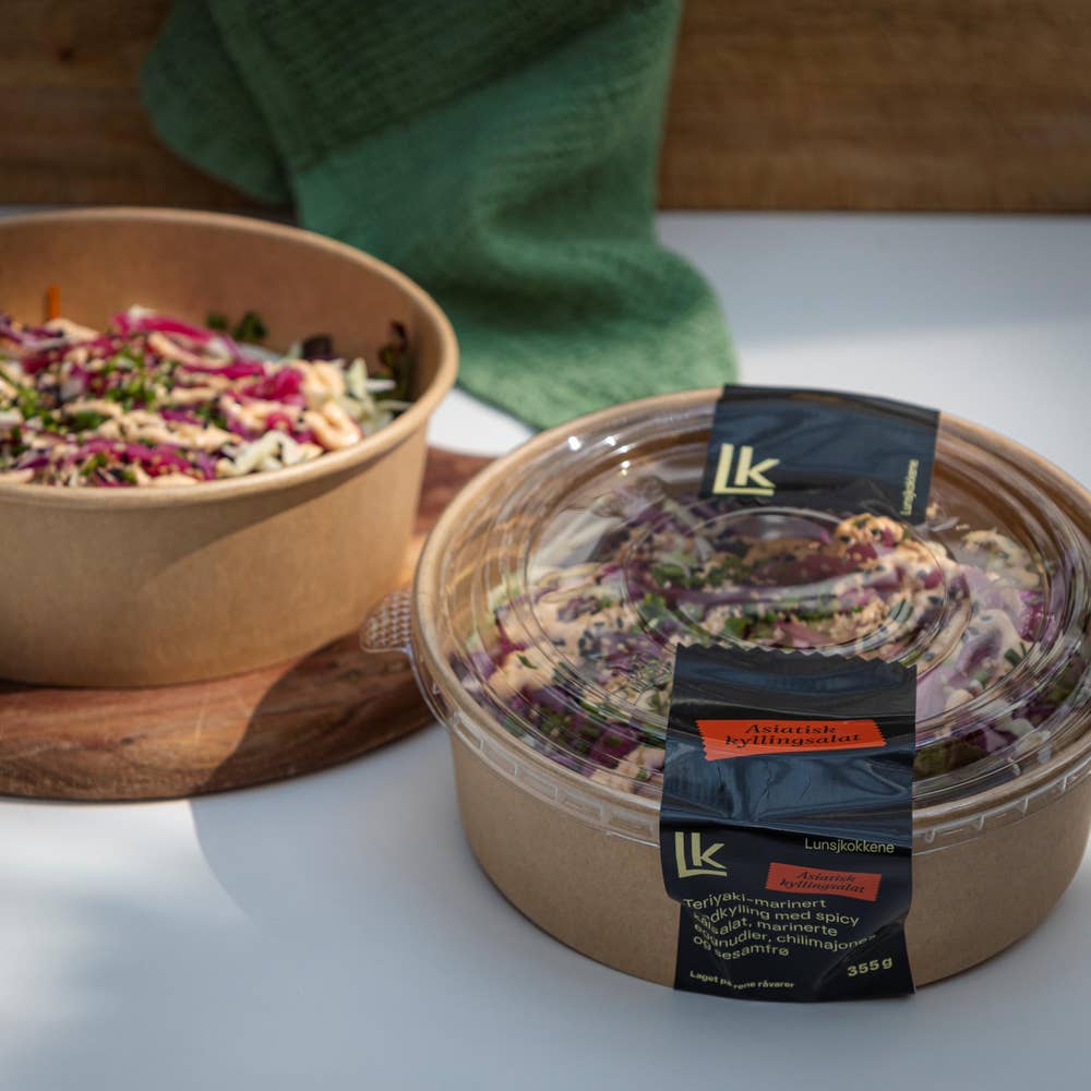 Kreativ Catering Terriyaki marinert kylling salat