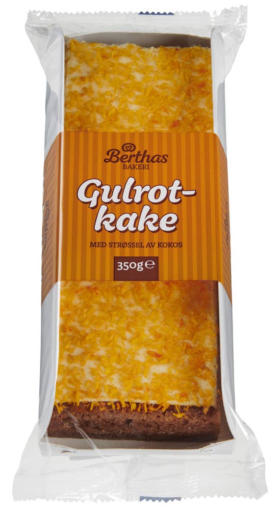 BERTHAS Gulrotkake
