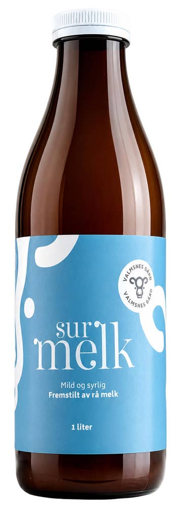 Valmsnes Gård Upasteurisert surmelk