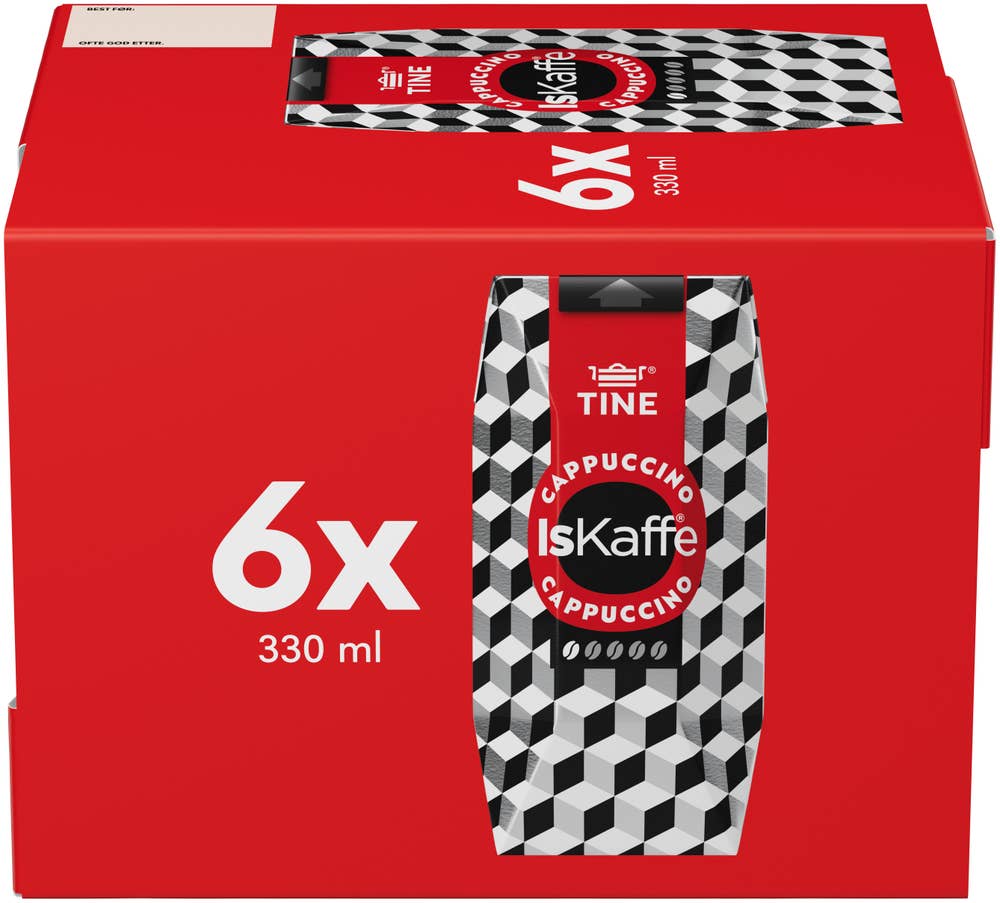 IsKaffe Cappuccino 6x330ml Partivare