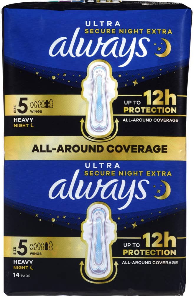 Always Bind Ultra Secure Night Extra Str 5