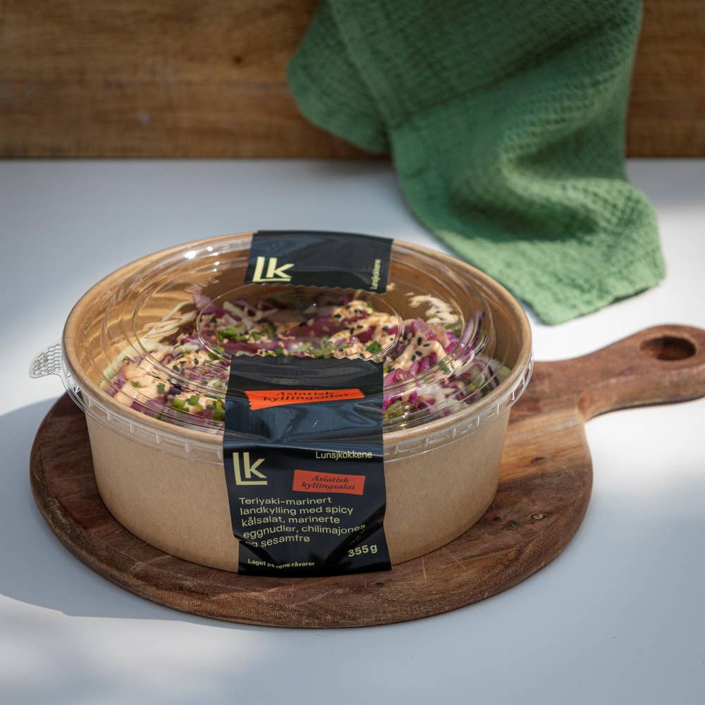 Kreativ Catering Terriyaki marinert kylling salat