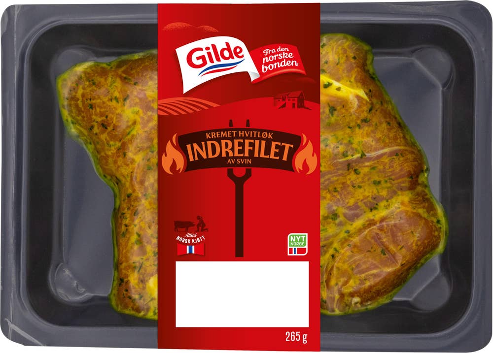 Gilde Svin indrefilet Kremet hvitløk