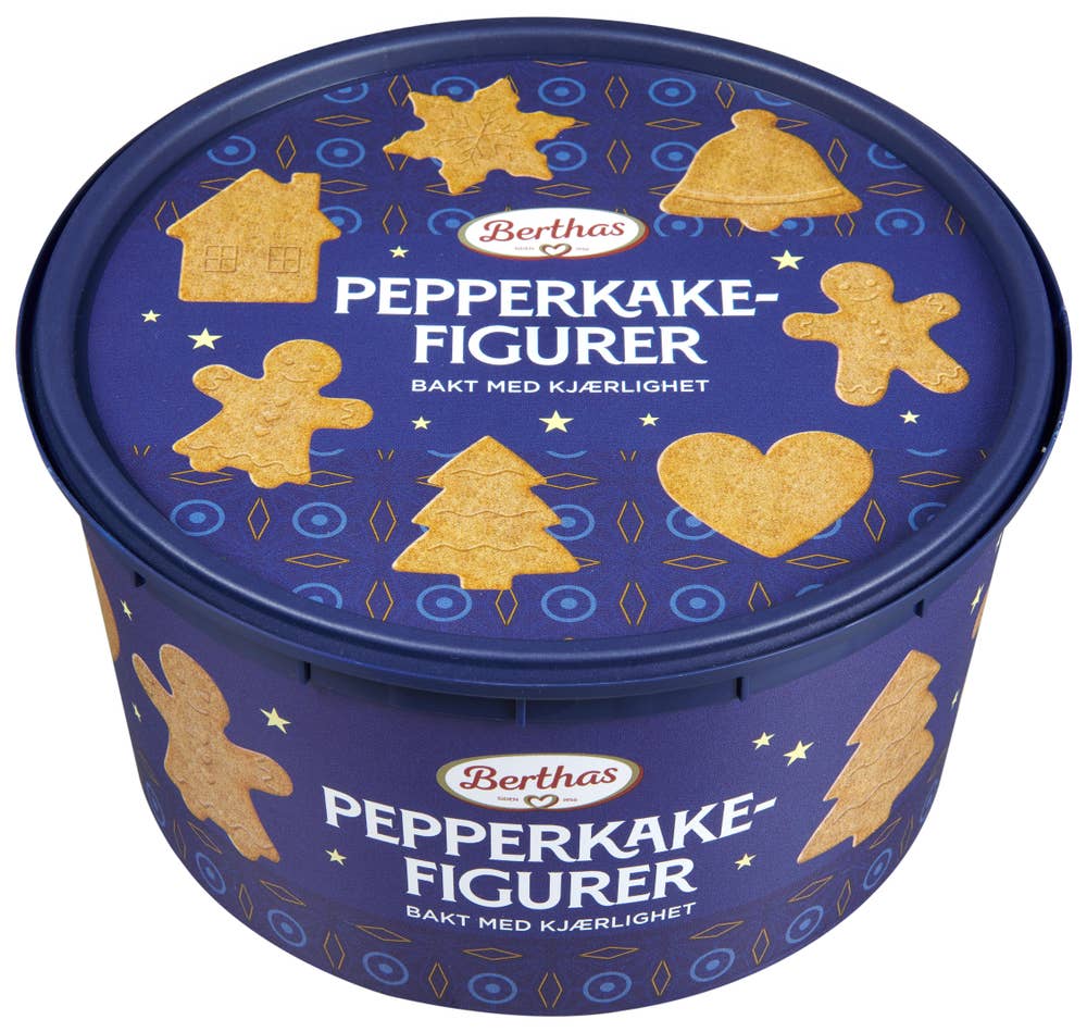 BERTHAS Pepperkakefigurer