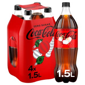 Coca-Cola Zero Sugar 4 X 1,5L