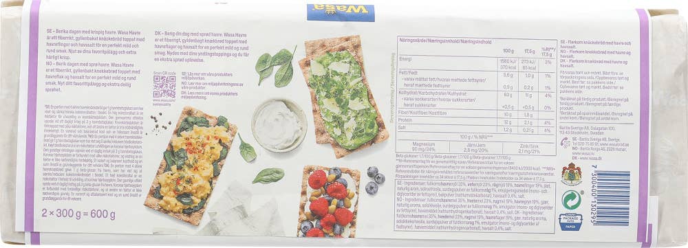 Wasa Knekkebrød Havre